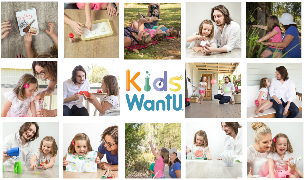 Visual image of KidsWantU app activities
